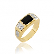 ANEL DE FORMATURA 18K AO94