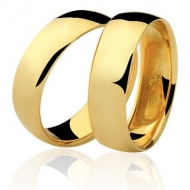 PAR DE ALIANÇA OURO 18K