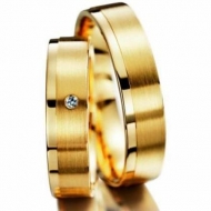 PAR DE ALIANÇA OURO 18K