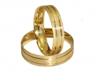 PAR DE ALIANÇA OURO 18K
