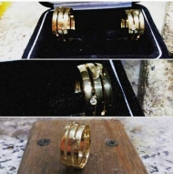 PAR DE ALIANÇA 18K