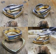 PAR DE ALIANÇA 18K