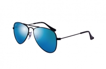 RAY BAN AVIADOR PRETO LENTES ESPELHADAS 